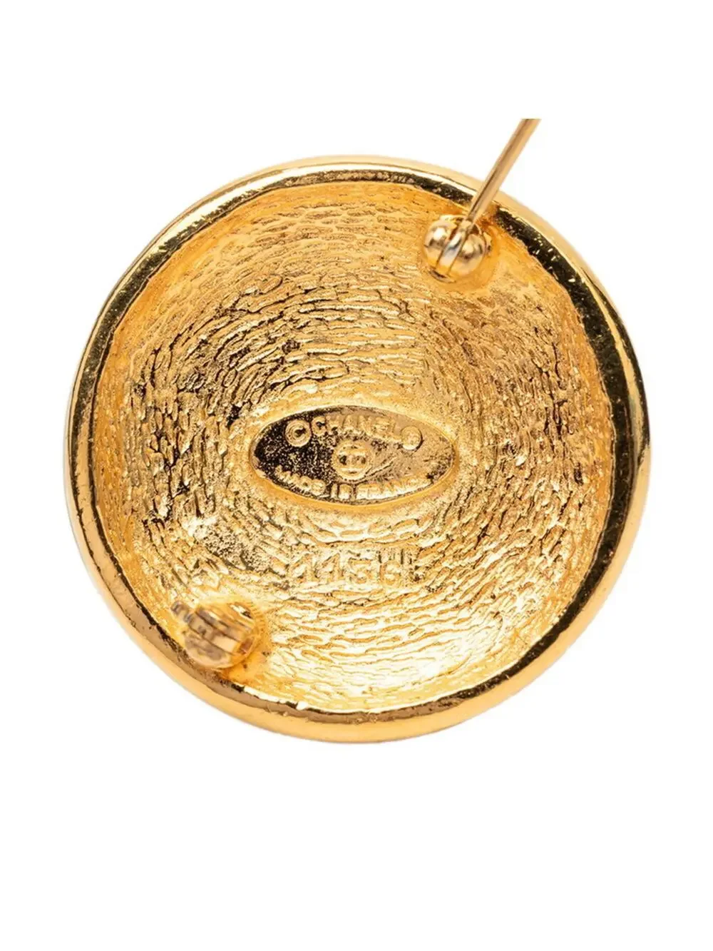 Chanel Cc Logo Brooch Metal #287729C64B